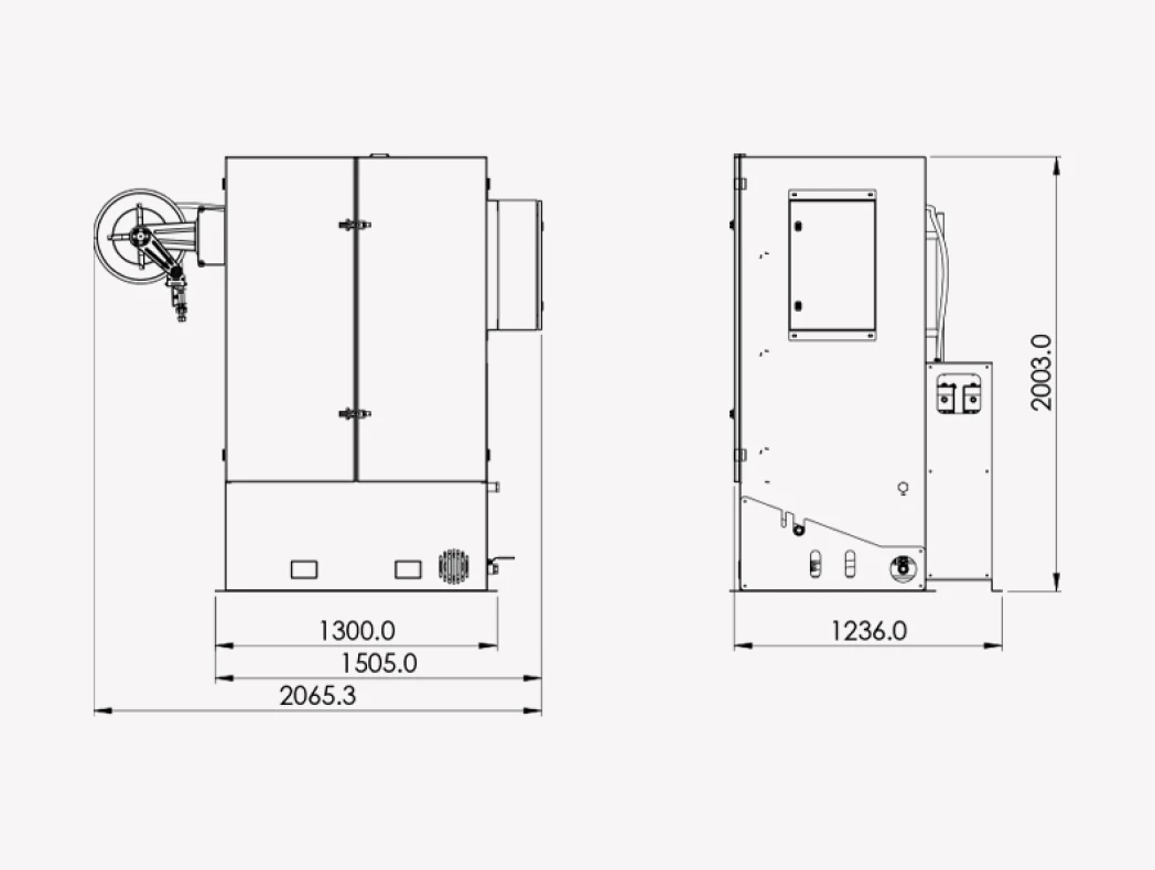 Arcus VASA Drum & Barrel Cleaning System Drawing 2