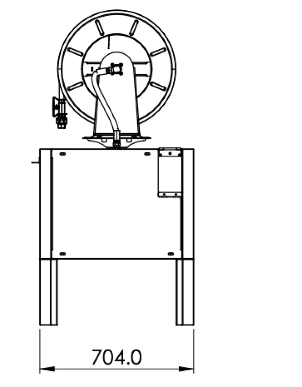 Arcus LEVO Food Production Washdown Station Drawing 2